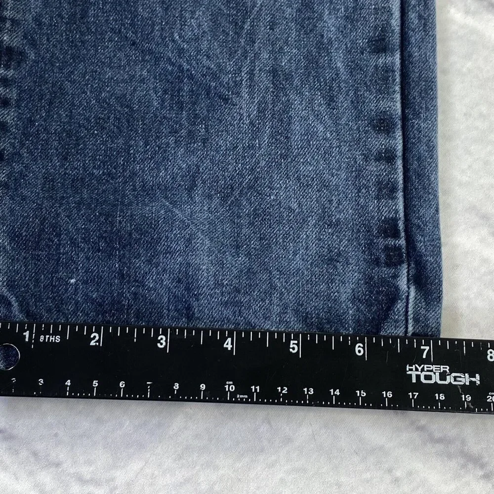 CJ Black Mens Premium Slim Jeans Size 32X32 Blue‎ Straight Leg Fade Grunge